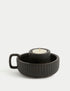 Marks & Spencer "Ridged Tealight & Dinner Candle Holder"
